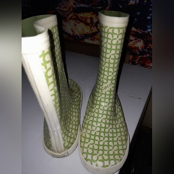 Coach rain boots - Picture 3 of 4